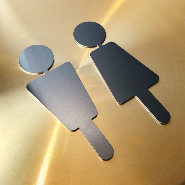 男女廁所標示